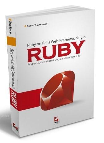 Ruby; Ruby on Rails Web Framework için