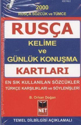 Rusça Kelime ve Günlük Konuşma Kartları