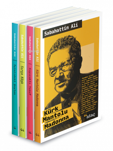Sabahattin Ali Kitapları seti 4 Kitap