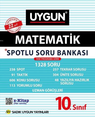 Sadık Uygun Yayınları 10. Sınıf Matematik Spotlu Soru Bankası Sadık Uygun