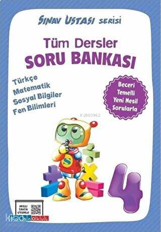 Salan Yayınları 4. Sınıf Tüm Dersler Sınav Ustası Serisi Soru Bankası