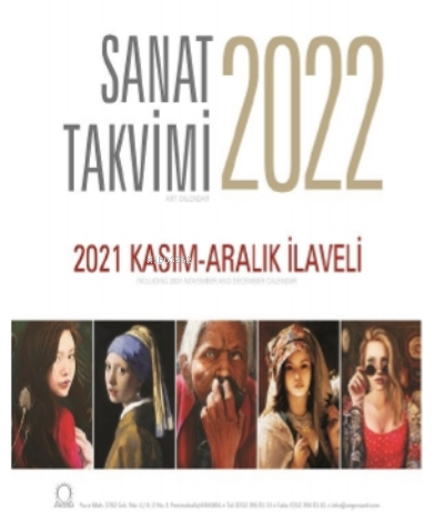 Sanat Takvimi 2022 Duvar Takvimi