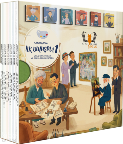 Sanatçıyla İlk Buluşma Merhaba Serisi Kutulu 1.Set 12 Kitap