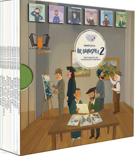 Sanatçıyla İlk Buluşma Merhaba Serisi Kutulu 2.Set 12 Kitap