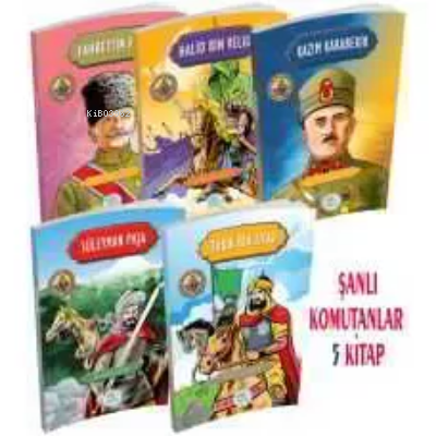 Şanlı Komutanlar - Hasan Yiğit - 5 Kitap Set