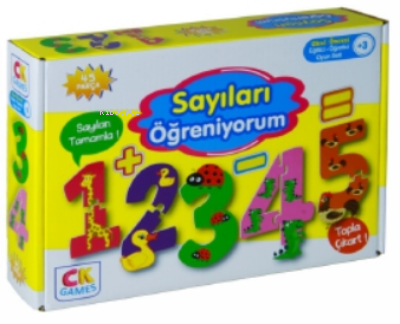 Sayıları Öğreniyorum Okul Öcesi Oyun Seti 3+yaş