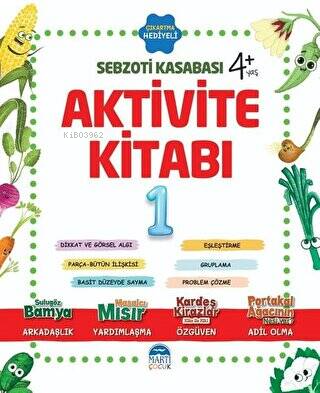 Sebzoti Kasabası Aktivite Kitabı - 1