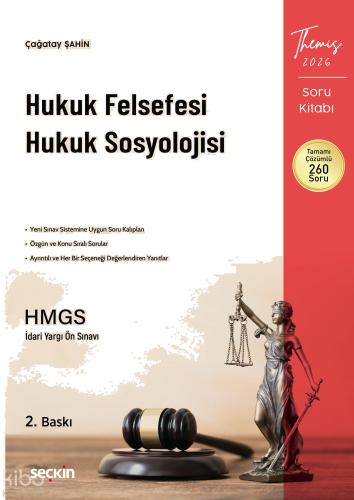 Seçkin Themis – Hukuk Felsefesi Hukuk Sosyolojisi Soru Kitabı