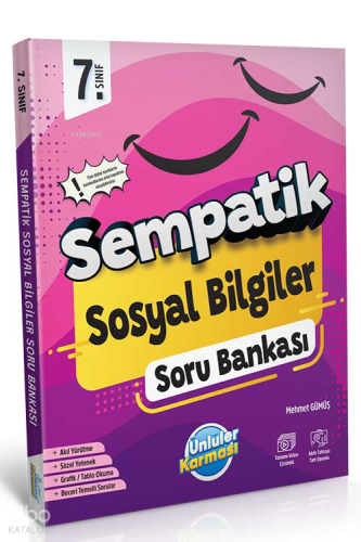 Sempatik 7. Sınıf Sosyal Bilgiler Soru Bankası Ünlüler