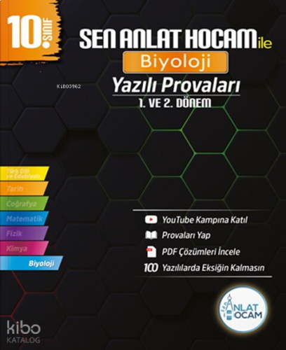 Sen Anlat Hocam 10. Sınıf Biyoloji Yazılı Provaları