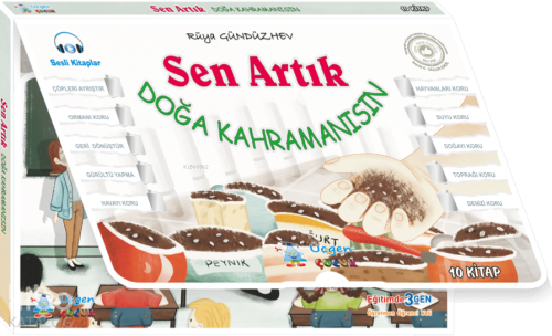 Sen Artık Doğa Kahramanısın Seti (Kutulu - 10 Kitap)