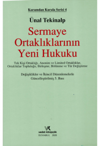 Sermaye Ortaklıklarının Yeni Hukuku