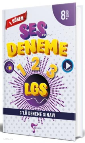 Ses Yayınları 8. Sınıf LGS 1. Dönem 3 lü Deneme Sınavı Özel Baskı - 2023