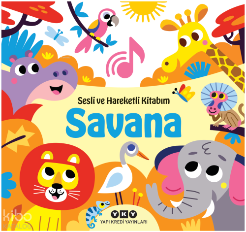 Sesli ve Hareketli Kitabım - Savana