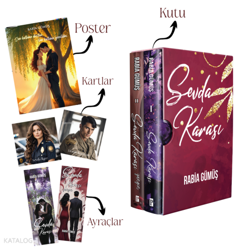 Sevda Karası - Kutulu Set