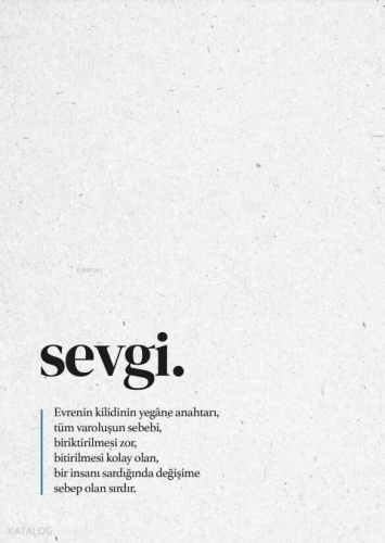 Sevgi Defteri (Çizgili)