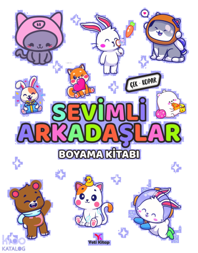 Sevimli Arkadaşlar Boyama Kitabı
