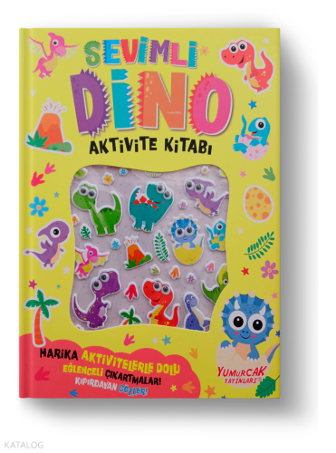 Sevimli Dino Aktivite Kitabı