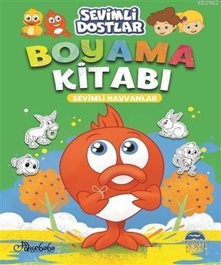 Sevimli Dostlar - Boyama Kitabı; Sevimli Hayvanlar