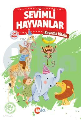 Sevimli Hayvanlar Boyama Kitabı