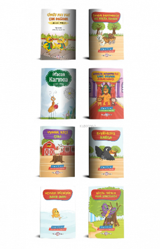 Sevimli Hayvanlar Hikaye Seti (12 Kitap Takım)