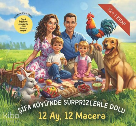 Şifa Köyü’nde Sürprizlerle Dolu 12 Ay, 12 Macera (Kutulu);12 + 1 Kitap
