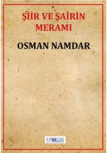 Şiir Ve Şairin Meramı