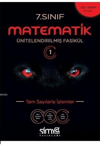 Simya Dergisi Yayınları 7. Sınıf Matematik Konu Özetli Soru Fasikülleri 6 lı Simya Dergisi