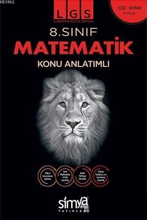 Simya Dergisi Yayınları 8. Sınıf LGS Matematik Konu Anlatımlı Simya Dergisi