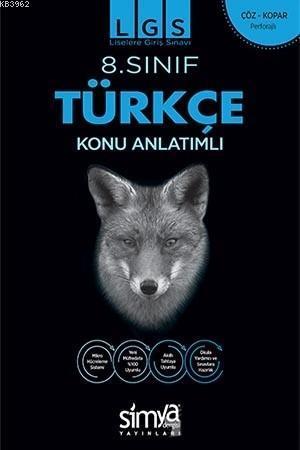 Simya Dergisi Yayınları 8. Sınıf LGS Türkçe Konu Anlatımlı Simya Dergisi
