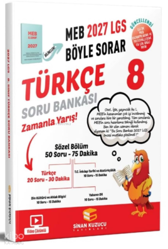 Sinan Kuzucu 8.Sınıf Türkçe Soru Bankası