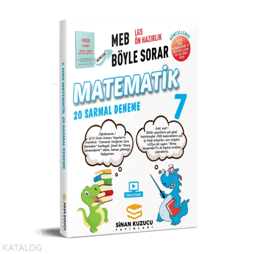 Sinan Kuzucu Yayınları 7. Sınıf Matematik Branş Denemesi