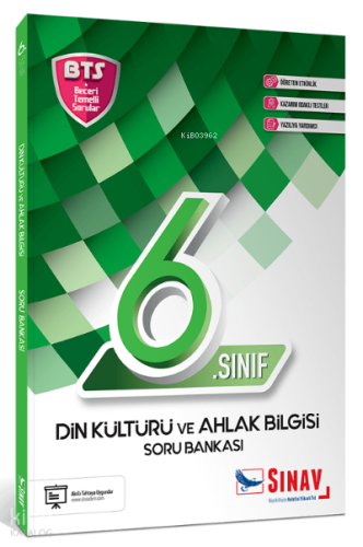Sınav 6. Sınıf Din Kültürü ve Ahlak Bilgisi Soru Bankası