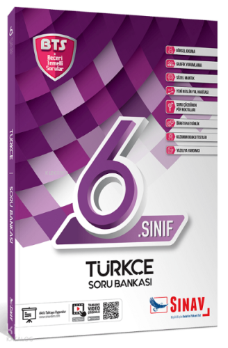 Sınav 6. Sınıf Türkçe Soru Bankası
