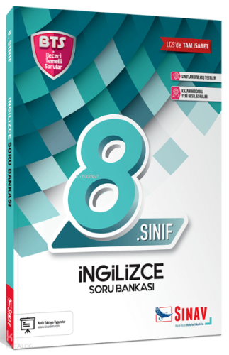 Sınav 8. Sınıf LGS İngilizce BTS Soru Bankası
