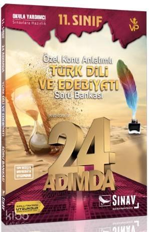 Sınav Dergisi Yayınları 11. Sınıf Türk Dili ve Edebiyatı 24 Adımda Öze