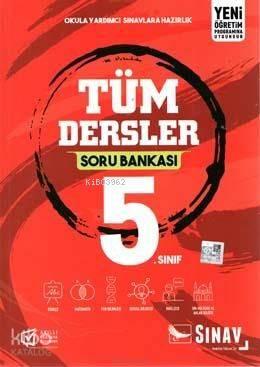 Sınav Dergisi Yayınları 5. Sınıf Tüm Dersler Soru Bankası Sınav Dergis
