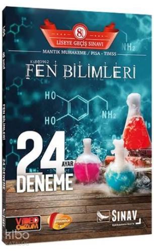 Sınav Dergisi Yayınları 8. Sınıf LGS Fen Bilimleri 24 Deneme Sınav Der