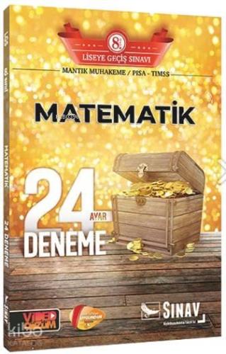 Sınav Dergisi Yayınları 8. Sınıf LGS Matematik 24 Deneme Sınav Dergisi