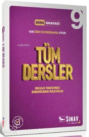 Sınav Dergisi Yayınları 9. Sınıf Tüm Dersler Çözümlü Soru Bankası Sına