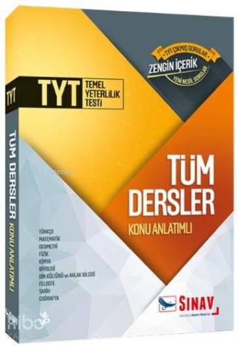 Sınav Dergisi Yayınları TYT Tüm Dersler Konu Anlatımlı Sınav Dergisi