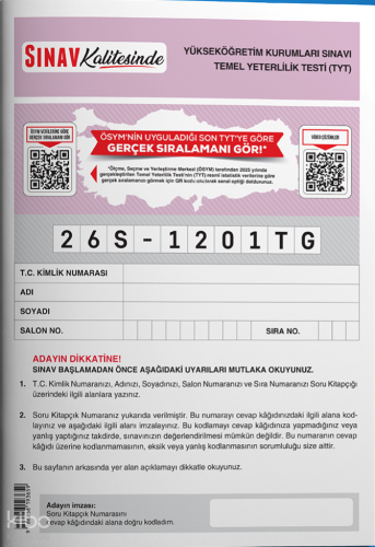 Sınav Kalitesinde 2026 TYT Türkiye Geneli Deneme;ÖSYM Verilerine Göre 