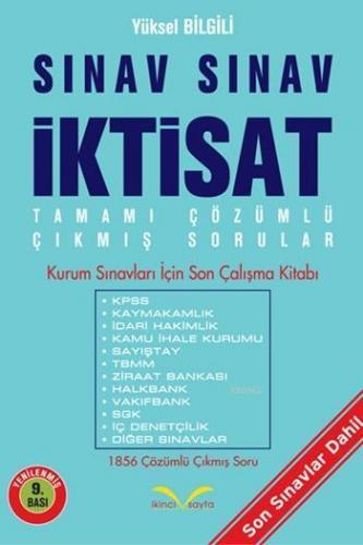 Sınav Sınav İktisat Tamamı Çözümlü Çıkmış Sorular