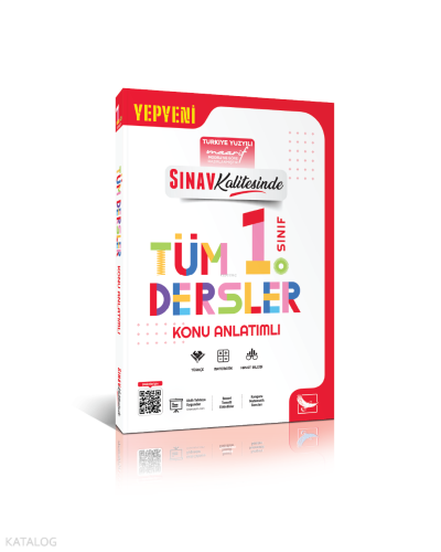 Sınav Yayınları Sınav Kalitesinde 1. Sınıf Tüm Dersler Konu Anlatımlı