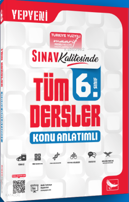 Sınav Yayınları Sınav Kalitesinde 6. Sınıf Tüm Dersler Konu Anlatımlı