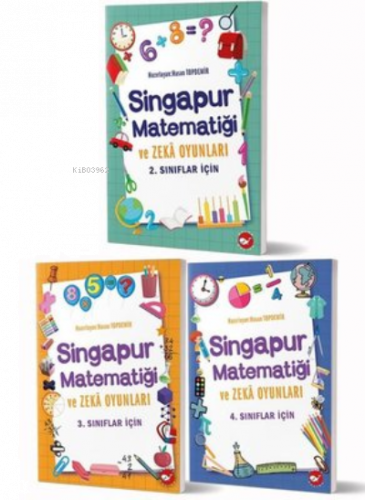 Singapur Matematiği ve Zeka Oyunları Seti (3 Kitap Takım)