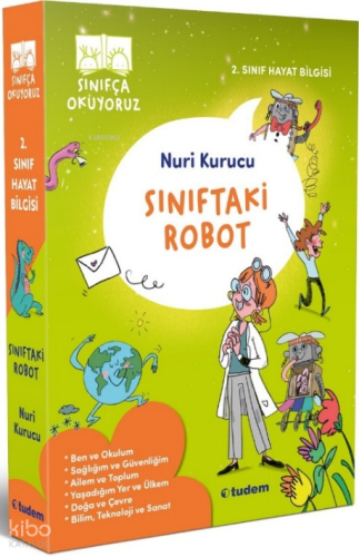 Sınıftaki Robot Serisi - 6 Kitaplık Set