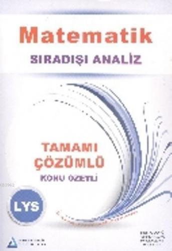 Sıradışı Analiz Yayınları Matematik 2 Konu Özetli Tamamı Çözümlü Soru Bankası Sıradışı Analiz