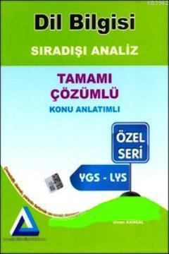 Sıradışı Analiz Yayınları TYT AYT Çözümlü Dil Bilgisi Sıradışı Analiz