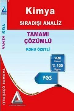 Sıradışı Analiz Yayınları TYT Kimya 1 Konu Özetli Tamamı Çözümlü Sıradışı Analiz